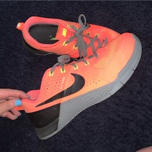 Bright Orange Nike Metcons